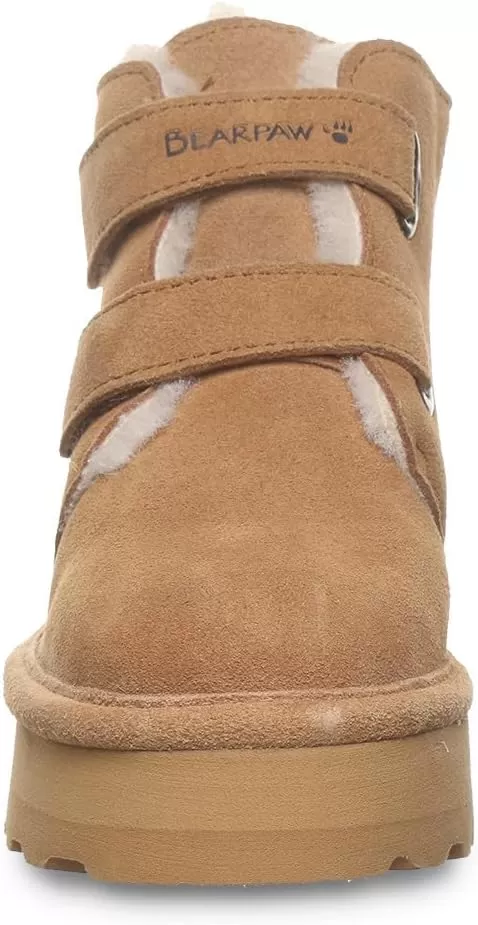 imageBEARPAW Retro Larisa Youth Boot  Youths Boot Classic Suede  Youths Pull On Boot  Comfortable Winter Boot