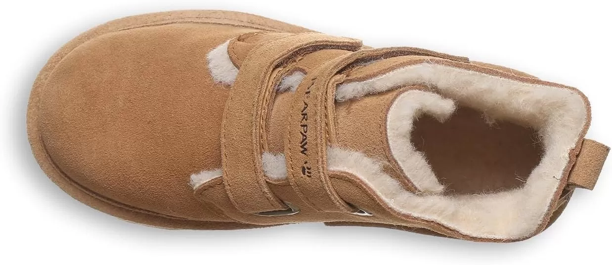 imageBEARPAW Retro Larisa Youth Boot  Youths Boot Classic Suede  Youths Pull On Boot  Comfortable Winter Boot