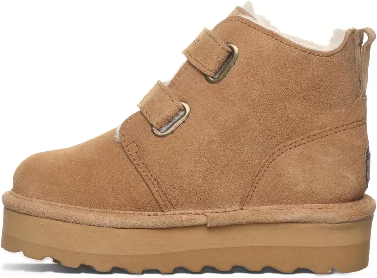 imageBEARPAW Retro Larisa Youth Boot  Youths Boot Classic Suede  Youths Pull On Boot  Comfortable Winter Boot