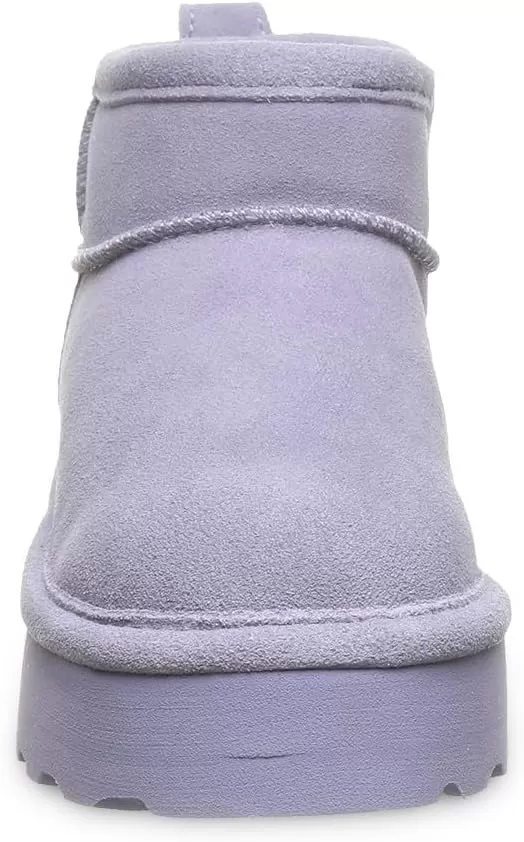 imageBEARPAW Retro Shorty Youth Boot  Youths Ankle Boot  Youths Slip On Boot  Comfortable Winter BootPersian Violet