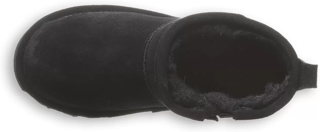 imageBEARPAW Shorty Youth Boot  Youths Ankle Boot  Youths Slip On Boot  Comfortable Winter Boot  Multiple Colors ampamp SizesBlack