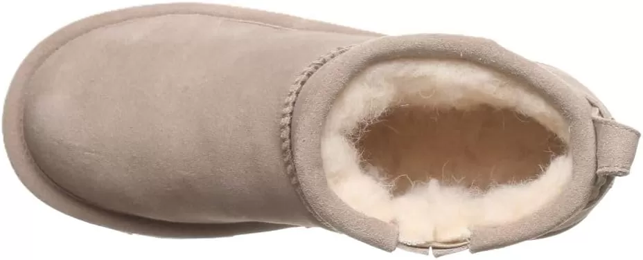 imageBEARPAW Shorty Youth Boot  Youths Ankle Boot  Youths Slip On Boot  Comfortable Winter Boot  Multiple Colors ampamp SizesBrown