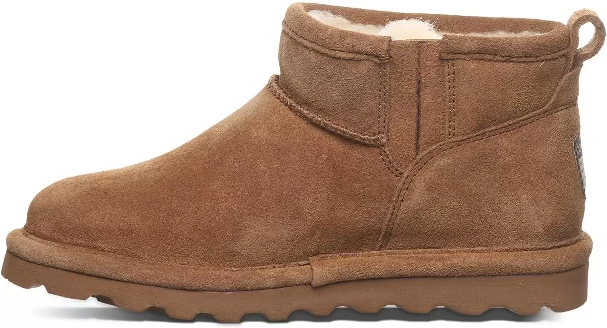 imageBEARPAW Shorty Youth Boot  Youths Ankle Boot  Youths Slip On Boot  Comfortable Winter Boot  Multiple Colors ampamp SizesHickory