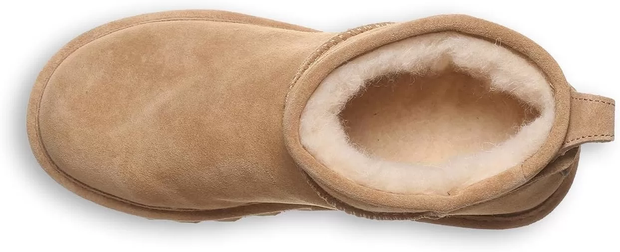 imageBEARPAW Shorty Youth Boot  Youths Ankle Boot  Youths Slip On Boot  Comfortable Winter Boot  Multiple Colors ampamp SizesIced Coffee