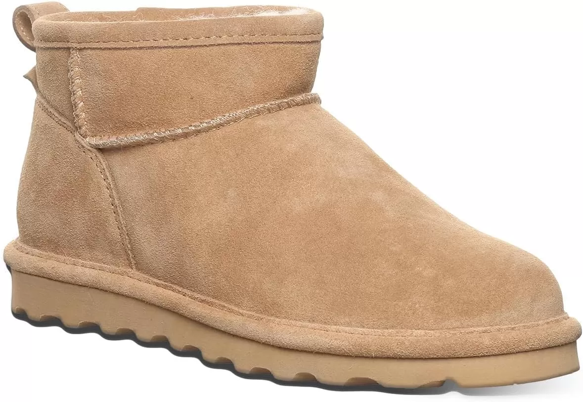 imageBEARPAW Shorty Youth Boot  Youths Ankle Boot  Youths Slip On Boot  Comfortable Winter Boot  Multiple Colors ampamp SizesIced Coffee