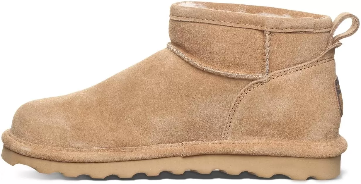 imageBEARPAW Shorty Youth Boot  Youths Ankle Boot  Youths Slip On Boot  Comfortable Winter Boot  Multiple Colors ampamp SizesIced Coffee