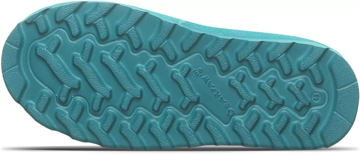 imageBEARPAW Shorty Youth Boot  Youths Ankle Boot  Youths Slip On Boot  Comfortable Winter Boot  Multiple Colors ampamp SizesLiquid Turquoise