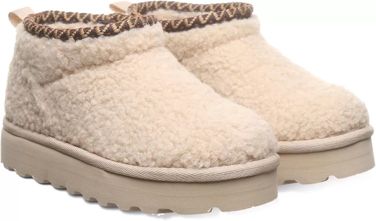 imageBEARPAW Snuggle Daphne Youth Boot  Youths Bootie  Youths Pull On Boot  Comfortable ampamp Lightweight