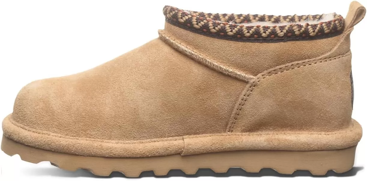 imageBEARPAW Super Shorty Deco Youth Multiple Colors  Womens Ankle Boot  Womens Slip On Boot  Comfortable Winter Boot