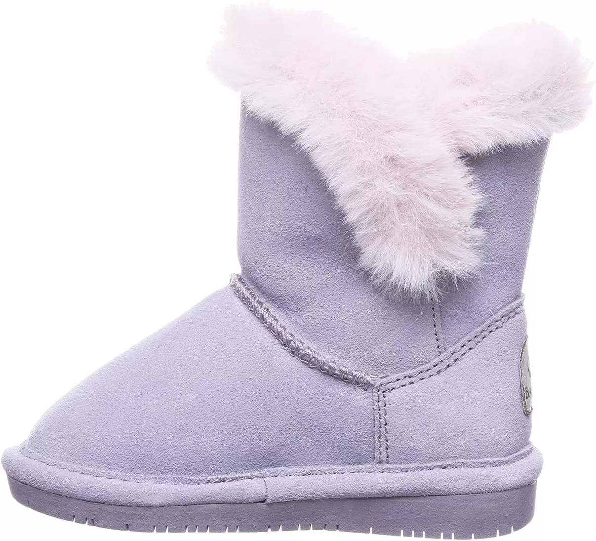 imageBEARPAW Toddler Betsey Girls Multiple Colors  Toddlers Boot Classic Suede  Kids Slip On Boot  Comfortable Winter BootWisteria