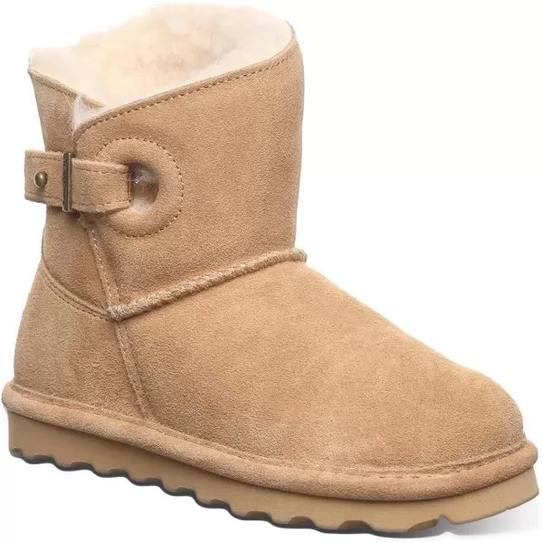 imageBEARPAW Isabelle Youth  Youths Boot Classic Suede  Youths Pull On Boot  Comfortable Winter Boot