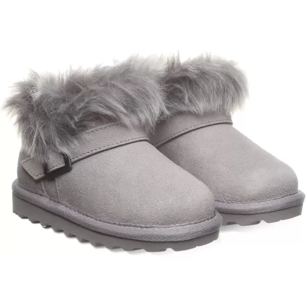 imageBEARPAW Jasmine Toddler  Toddlers Boot Classic Suede  Kids Slip On Boot  Comfortable Winter Boot