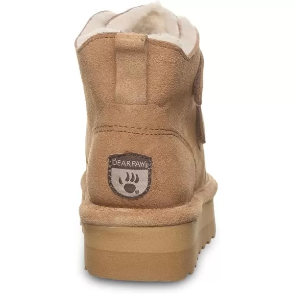 imageBEARPAW Retro Larisa Youth Boot  Youths Boot Classic Suede  Youths Pull On Boot  Comfortable Winter Boot