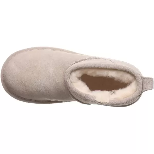 imageBEARPAW Retro Shorty Youth Boot  Youths Ankle Boot  Youths Slip On Boot  Comfortable Winter BootMushroom