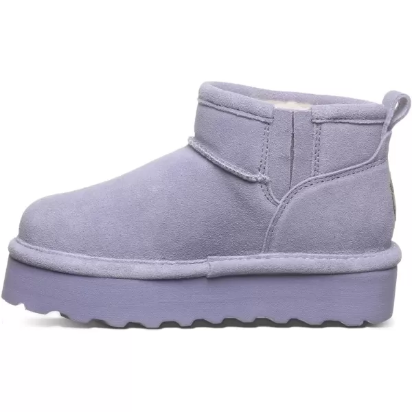 imageBEARPAW Retro Shorty Youth Boot  Youths Ankle Boot  Youths Slip On Boot  Comfortable Winter BootPersian Violet