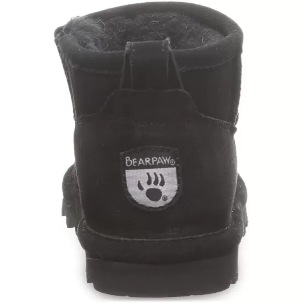 imageBEARPAW Shorty Youth Boot  Youths Ankle Boot  Youths Slip On Boot  Comfortable Winter Boot  Multiple Colors ampamp SizesBlack
