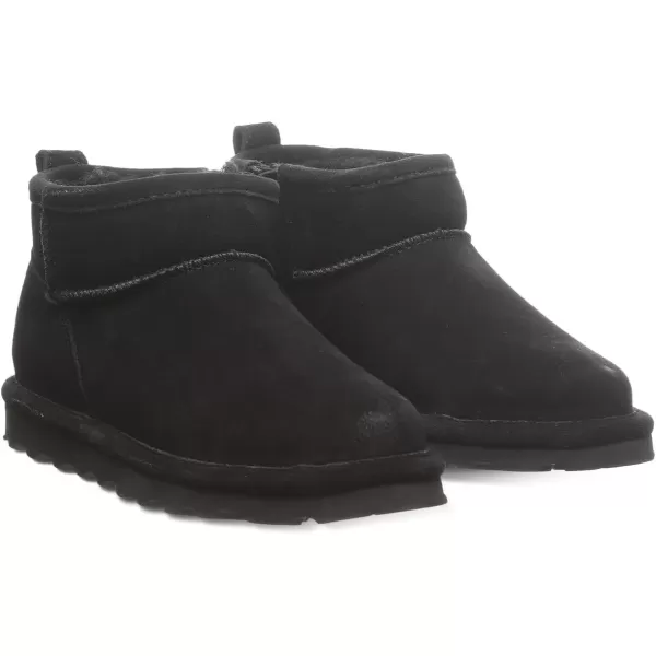imageBEARPAW Shorty Youth Boot  Youths Ankle Boot  Youths Slip On Boot  Comfortable Winter Boot  Multiple Colors ampamp SizesBlack