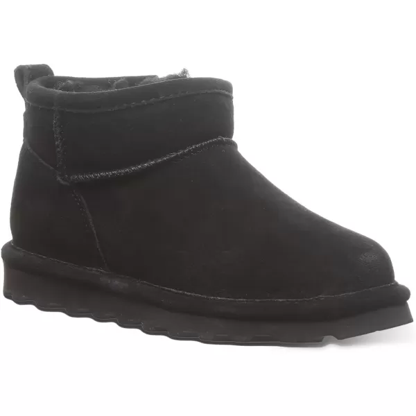imageBEARPAW Shorty Youth Boot  Youths Ankle Boot  Youths Slip On Boot  Comfortable Winter Boot  Multiple Colors ampamp SizesBlack
