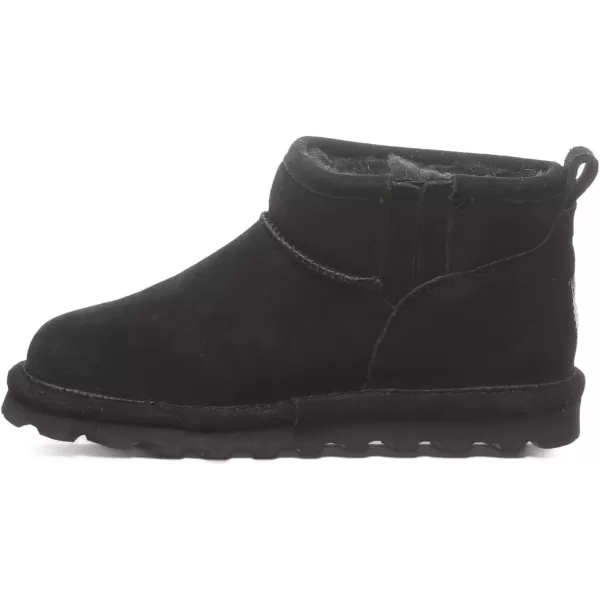 imageBEARPAW Shorty Youth Boot  Youths Ankle Boot  Youths Slip On Boot  Comfortable Winter Boot  Multiple Colors ampamp SizesBlack