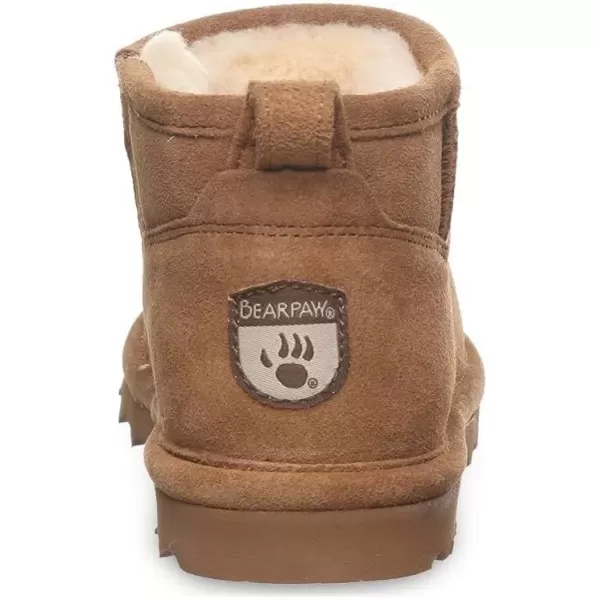 imageBEARPAW Shorty Youth Boot  Youths Ankle Boot  Youths Slip On Boot  Comfortable Winter Boot  Multiple Colors ampamp SizesHickory