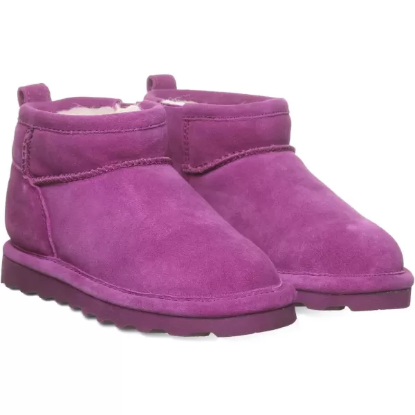 imageBEARPAW Shorty Youth Boot  Youths Ankle Boot  Youths Slip On Boot  Comfortable Winter Boot  Multiple Colors ampamp SizesHypnotic Violet