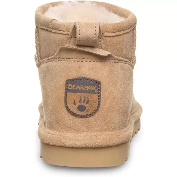 imageBEARPAW Shorty Youth Boot  Youths Ankle Boot  Youths Slip On Boot  Comfortable Winter Boot  Multiple Colors ampamp SizesIced Coffee