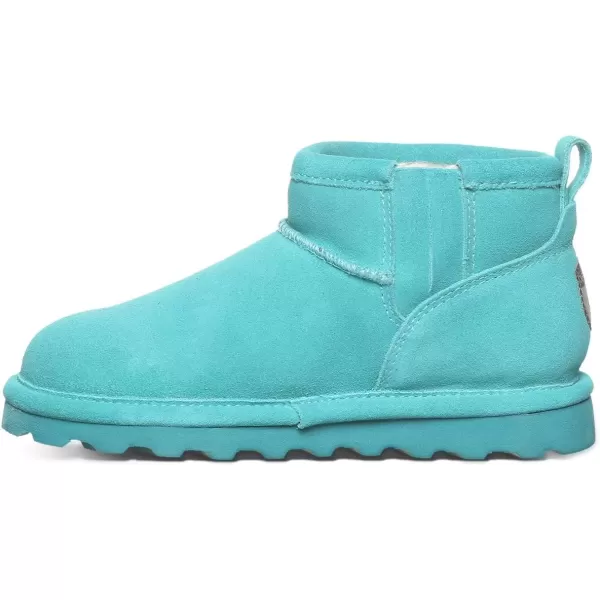 imageBEARPAW Shorty Youth Boot  Youths Ankle Boot  Youths Slip On Boot  Comfortable Winter Boot  Multiple Colors ampamp SizesLiquid Turquoise