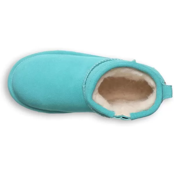 imageBEARPAW Shorty Youth Boot  Youths Ankle Boot  Youths Slip On Boot  Comfortable Winter Boot  Multiple Colors ampamp SizesLiquid Turquoise