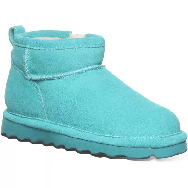 imageBEARPAW Shorty Youth Boot  Youths Ankle Boot  Youths Slip On Boot  Comfortable Winter Boot  Multiple Colors ampamp SizesLiquid Turquoise