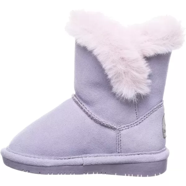 imageBEARPAW Toddler Betsey Girls Multiple Colors  Toddlers Boot Classic Suede  Kids Slip On Boot  Comfortable Winter BootWisteria