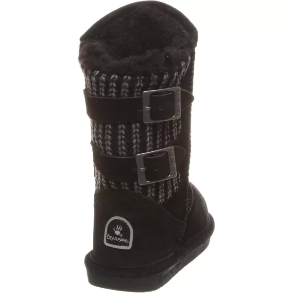 imageBEARPAW Youth Boshie Multiple Colors  Youths Boot Classic Suede  Kids Slip On Boot  Comfortable Winter BootBlack Ii