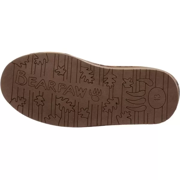 imageBEARPAW Youth Boshie Multiple Colors  Youths Boot Classic Suede  Kids Slip On Boot  Comfortable Winter BootLeopard
