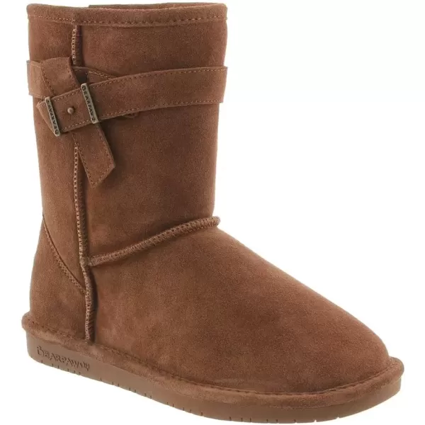 imageBEARPAW Youth Boshie Multiple Colors  Youths Boot Classic Suede  Kids Slip On Boot  Comfortable Winter BootTan