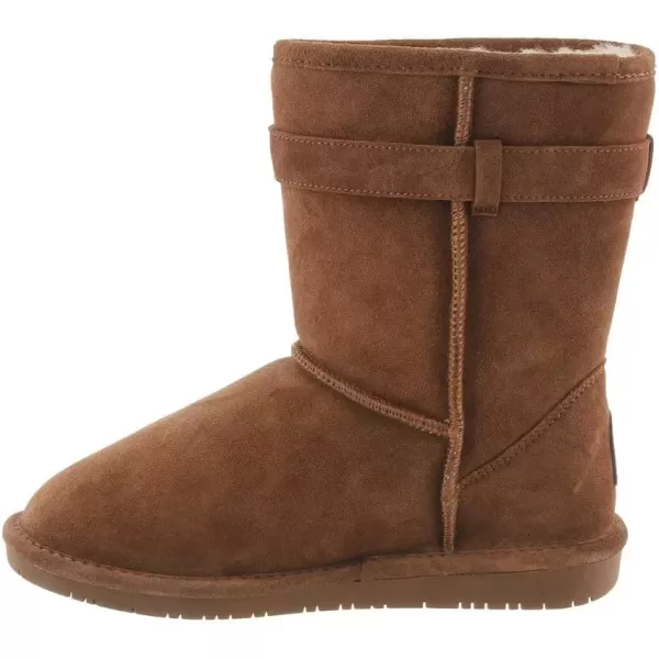 imageBEARPAW Youth Boshie Multiple Colors  Youths Boot Classic Suede  Kids Slip On Boot  Comfortable Winter BootTan