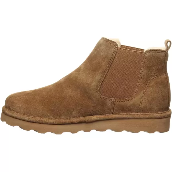 imageBEARPAW Mens Drew Multiple Colors  Mens Ankle Boot  Mens Slip On Boot  Comfortable Winter BootHickory Ii
