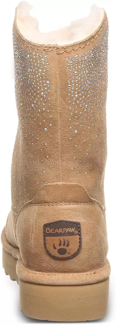 imageBEARPAW Womens Glam Platform Lo  Womens Boot Classic Suede  Womens Pull On Boot  Comfortable Winter Boot  Multiple Colors ampamp Sizes