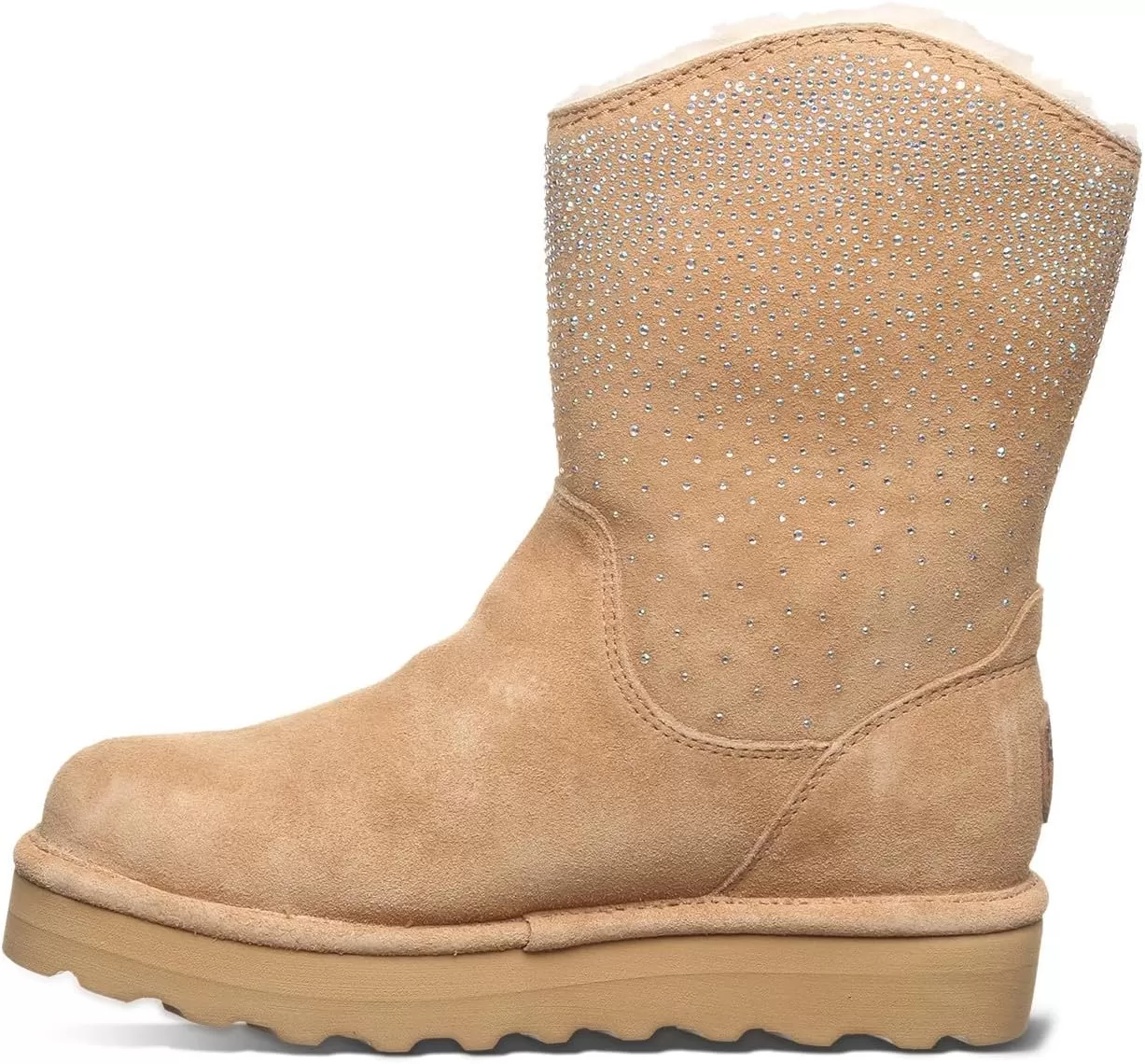 imageBEARPAW Womens Glam Platform Lo  Womens Boot Classic Suede  Womens Pull On Boot  Comfortable Winter Boot  Multiple Colors ampamp Sizes