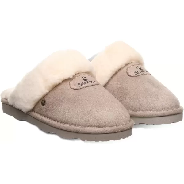 imageBEARPAW Womens Effie Vegan Slipper  Womens Slippers  Womens Shoes  Comfortable ampamp LightWeightMushroom