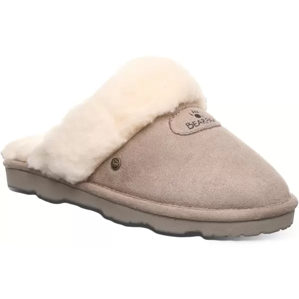 imageBEARPAW Womens Effie Vegan Slipper  Womens Slippers  Womens Shoes  Comfortable ampamp LightWeightMushroom