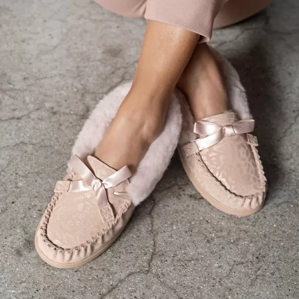 imageBEARPAW Womens Indio Exotic Multiple Colors  Womens Slippers  Womens Shoes  Comfortable ampamp LightWeightPink Leopard Glitter