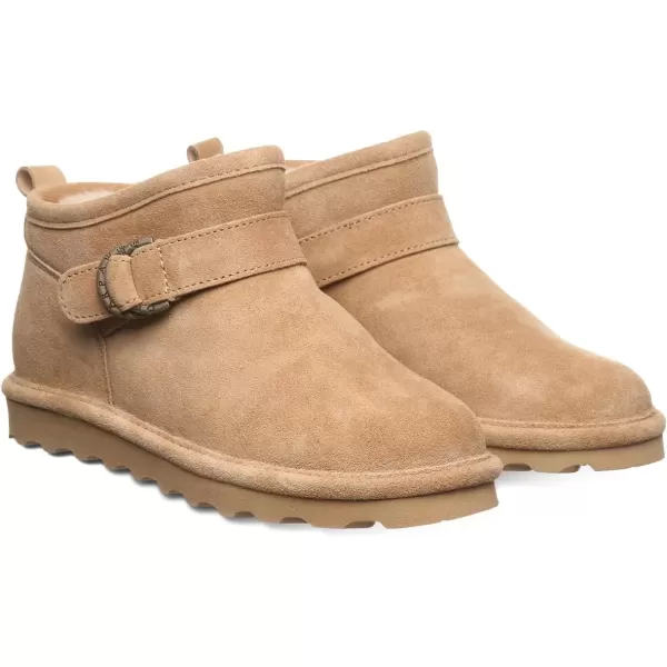 imageBEARPAW Womens Petite Boot  Womens Ankle Boot  Womens Slip On Boot  Comfortable Winter Boot