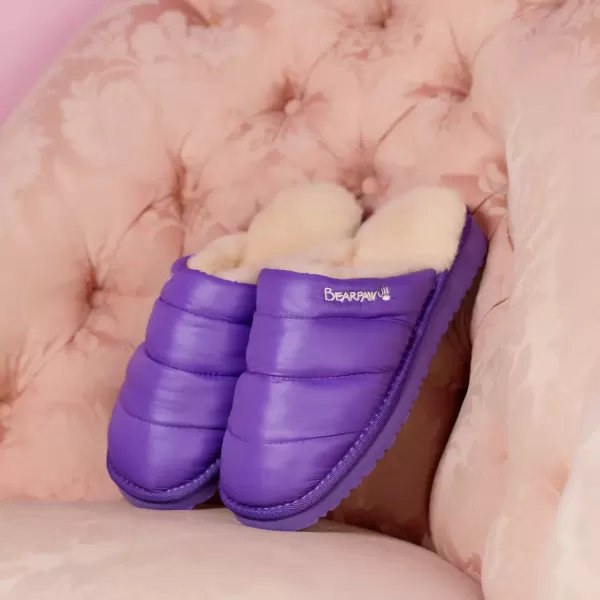 imageBEARPAW Womens Puffy Multiple Colors  Womens Slippers  Womens Shoes  Comfortable ampamp LightWeightPurple