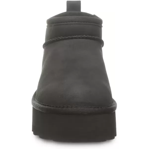 imageBEARPAW Womens Retro Super Shorty Vegan  Womens Ankle Boot  Comfortable Winter BootBlack