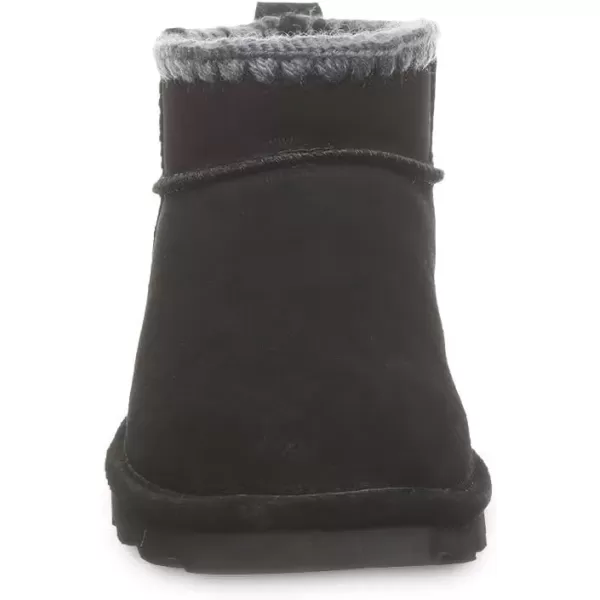 imageBEARPAW Womens Shorty Crochet Multiple Colors  Womens Ankle Boot  Womens Slip On Boot  Comfortable Winter BootBlack Ii