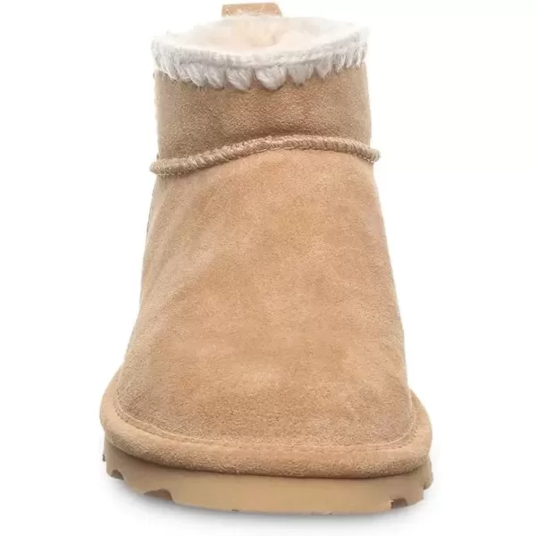 imageBEARPAW Womens Shorty Crochet Multiple Colors  Womens Ankle Boot  Womens Slip On Boot  Comfortable Winter BootIced Coffee