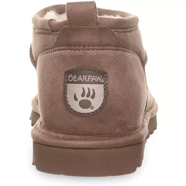 imageBEARPAW Womens Super Shorty Vegan Boot  Womens Ankle Boot  Womens Slip On Boot  Comfortable Winter Boot