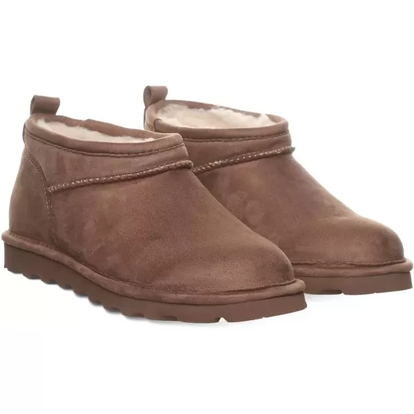 imageBEARPAW Womens Super Shorty Vegan Boot  Womens Ankle Boot  Womens Slip On Boot  Comfortable Winter Boot