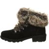 imageBEARPAW Womens Serenity Multiple Colors  Womens Ankle Bootie  Womens Slip On Boot  Comfortable Winter BootBlack