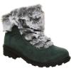 imageBEARPAW Womens Serenity Multiple Colors  Womens Ankle Bootie  Womens Slip On Boot  Comfortable Winter BootDark Green