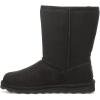 imageBEARPAW Womens Elle Short Vegan Multiple Colors  Womens Boot Classic Suede  Womens Slip On Boot  Comfortable Winter BootBlack